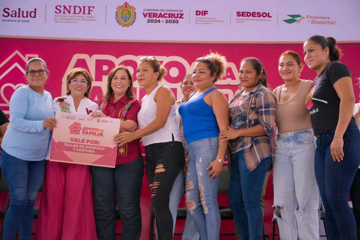 Rocío Nahle entrega 5 mil 763 apoyos y anuncia una nueva etapa de Apoyo a la Palabra para el puerto de Veracruz   