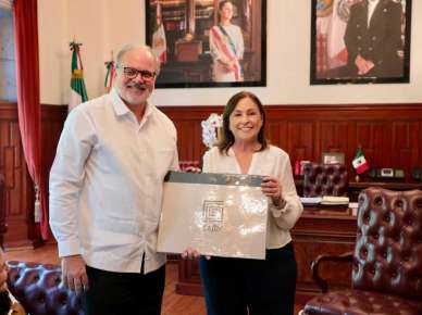 Recibe Gobernadora al embajador de Cuba para impulsar la cooperación bilateral   