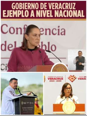 Veracruz en La Mañanera.