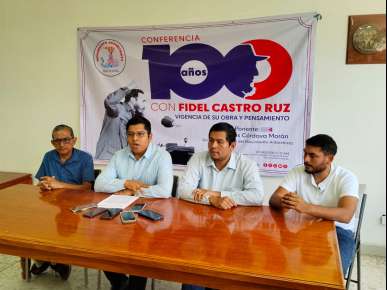 Movimiento Antorchista realizará la Semana de Fidel para recordar el C Aniversario del natalicio del expresidente de Cuba