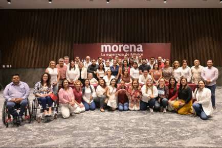 Diputados locales de Morena cierran filas con Ariadna Montiel y Rocío Nahle