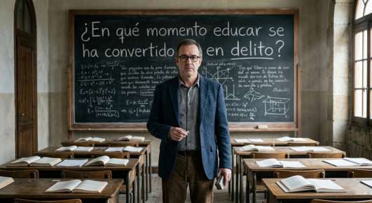 ¿En qué momento educar se ha convertido en delito?