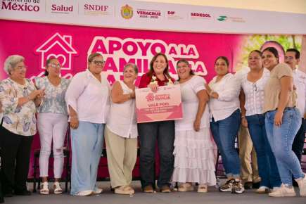 Tienen una Gobernadora que no va a dejar solo al pueblo: Rocío Nahle   