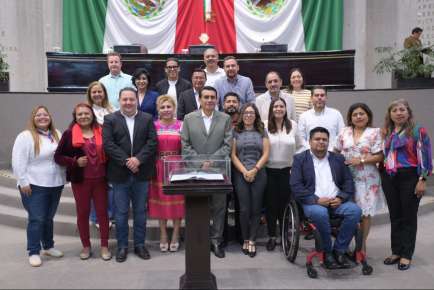 Elige Congreso la Mesa Directiva para el tercer año de labores