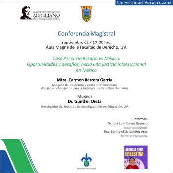 Invitan al ciclo de conferencias magistrales y conversatorios Diálogo, inclusión e interseccionalidad”