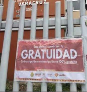 Gratuidad en escuelas de Veracruz incrementa la matrícula afirma gobernadora Nahle