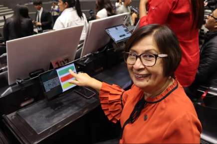 Margarita Corro respalda nacionalidad única para quienes encabecen los poderes ejecutivos