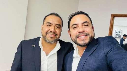 Coinciden Gustavo Sánchez Ortiz y Christian Agúndez Gómez en visión de trabajo y atención a causas sociales