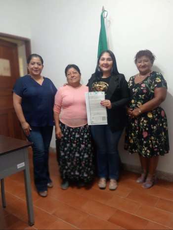 Lucia Hernández Bautista, ya Cuenta con Identidad Jurídica  