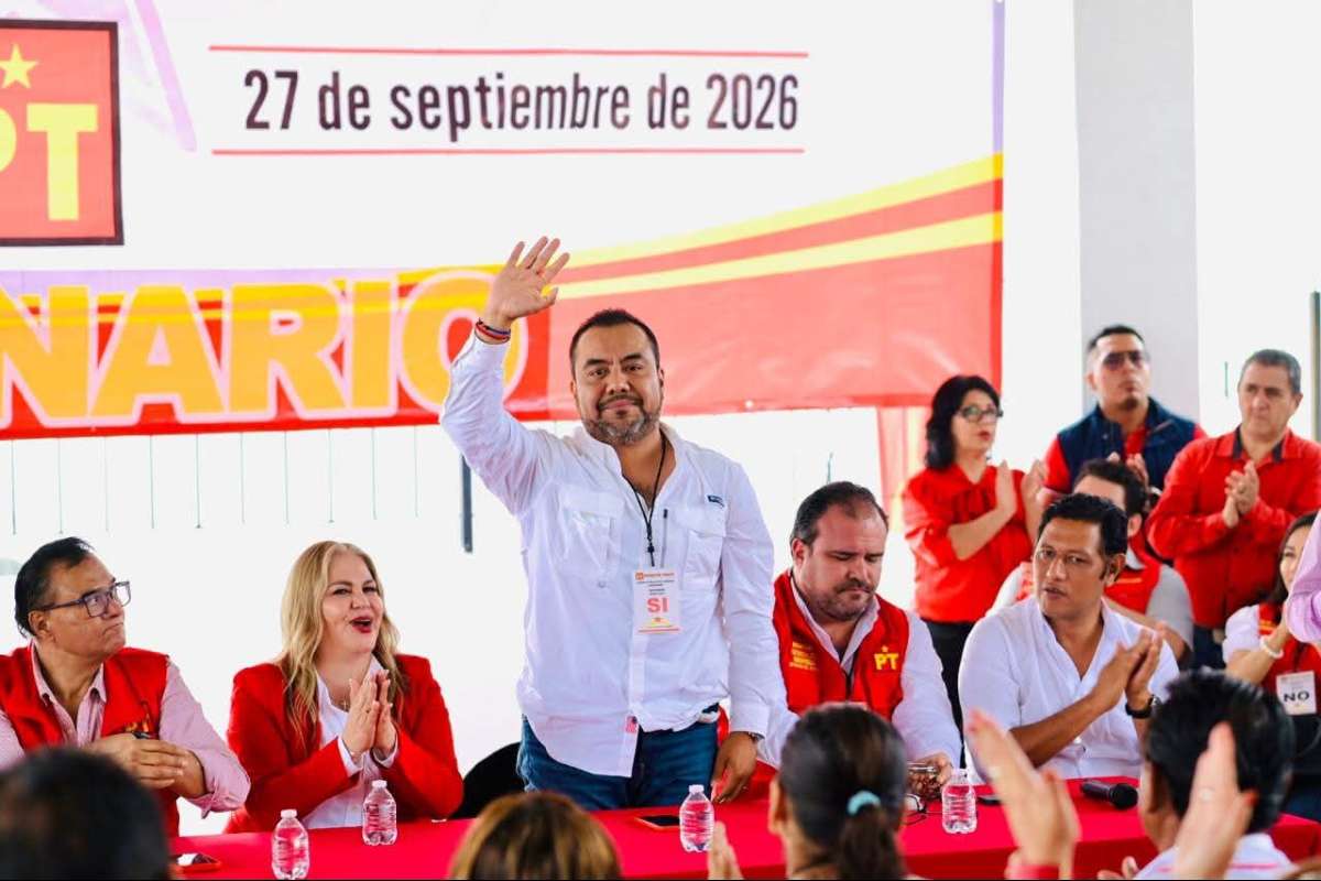 Gustavo Sánchez Ortiz forma parte de la nueva dirigencia estatal del Partido del Trabajo.