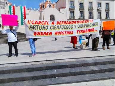 Vecinos de la Colonia Ampliación Jardines del Sur de Córdoba, Veracruz acusan red de corrupción y fraude procesal para despojarlos de sus predios