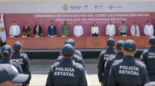 Egresan nuevos del Curso de Formación Inicial para Policía de Proximidad Estatal nuevos policías
