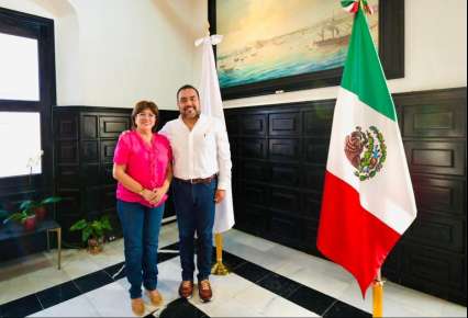 Camerino Z. Mendoza y Veracruz fortalecen vínculos de colaboración institucional