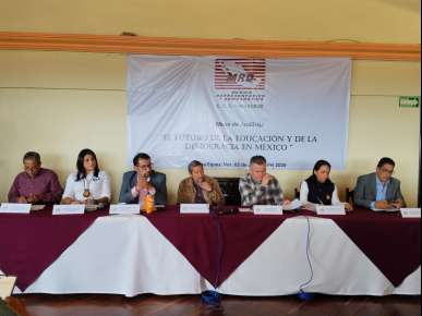 Organiza MRD mesa de análisis El Futuro de la Educación y de la Democracia en México