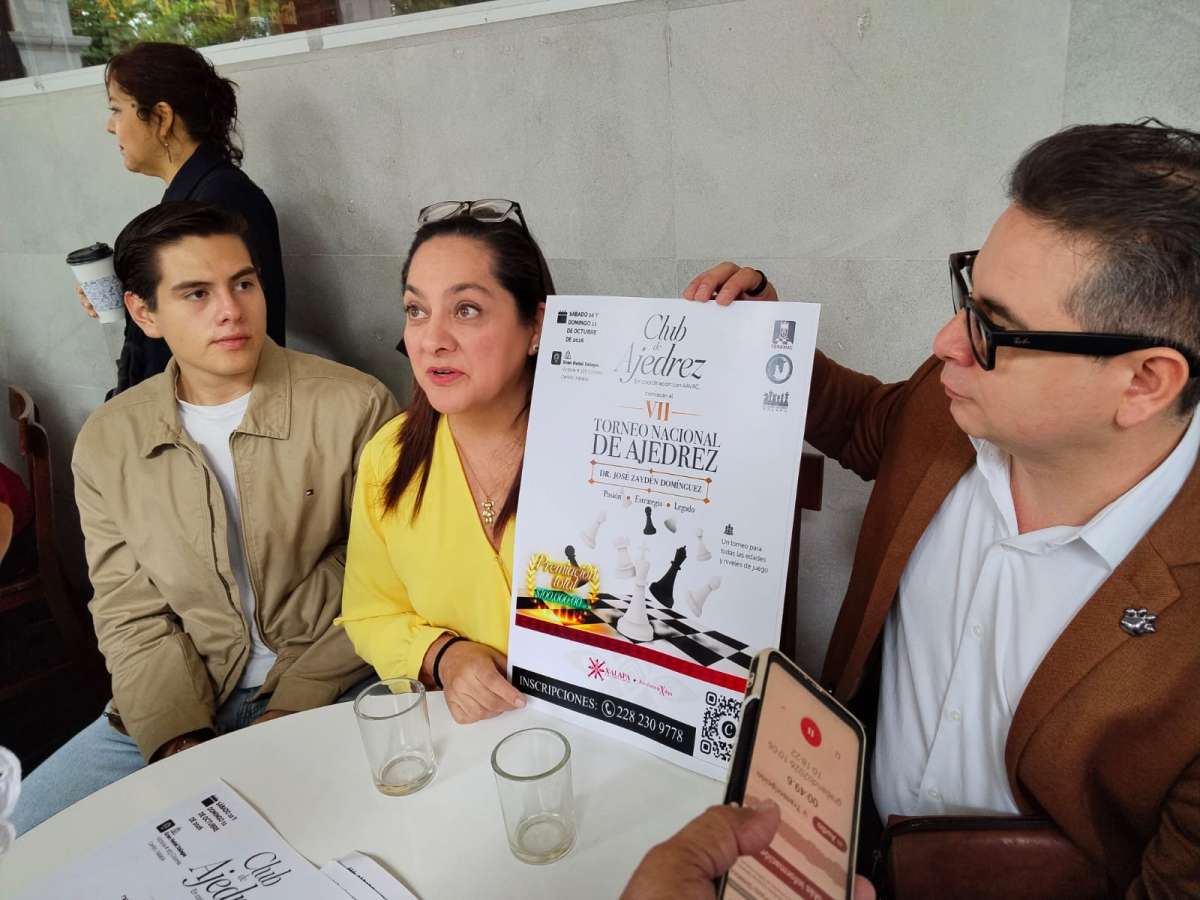 Xalapa será sede del 7º Campeonato Nacional de Ajedrez José Zaydén Domínguez