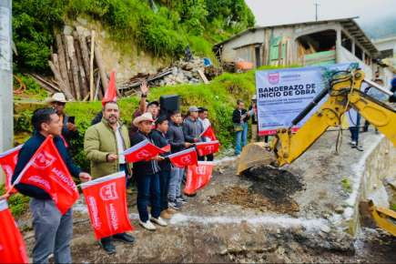 Inicia Ayuntamiento de Camerino Z. Mendoza con más obras de pavimentación y servicios básicos