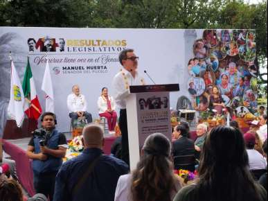 Manuel Huerta referente importante de Morena para el 2030, no es improvisado, es perseverante y leal al partido