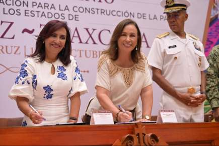 Acuerdo de seguridad entre Veracruz y Tlaxcala, permitirá mayor coordinación y colaboración para dar certeza a población