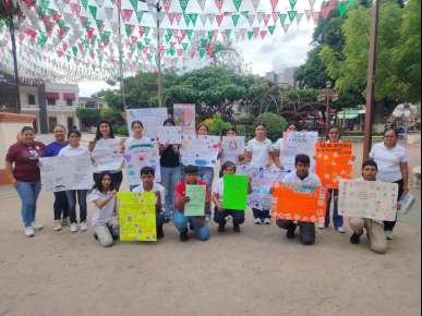 Interesante Jornada Sobre Salud Mental Realizan Alumnos del Bachillerato UPAV 203G en Pánuco