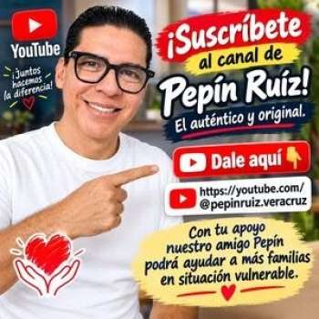 ¡Suscríbete al Canal de Youtube de Pepín Ruíz!